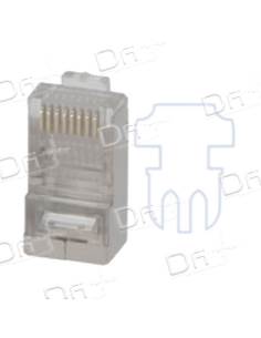 Plug RJ45 8P8CS FTP CAT5e Monobrin PR - P45F5ERR - dfiplus