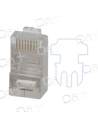 Plug RJ45 8P8CS FTP CAT5e Monobrin PR - P45F5ERR - dfiplus