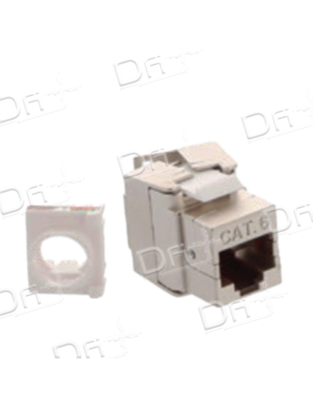 Noyau RJ45 CAT6 Blindé FTP Keystone Slim - N45C6FS - dfiplus