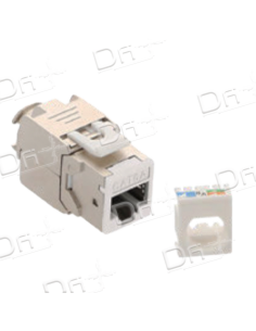 Noyau RJ45 CAT6A Blindé FTP Blanc - N45C6AFW - dfiplus