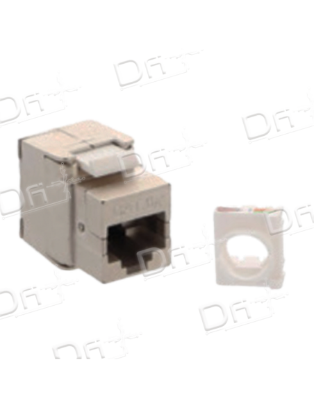 Noyau RJ45 CAT6A Blindé FTP Keystone Slim - N45C6AFS - dfiplus
