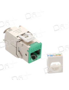 Noyau RJ45 CAT6A Blindé FTP Vert - N45C6AFV - dfiplus