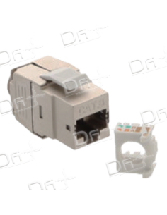 Noyau RJ45 CAT8 Blindé FTP Keystone Slim - N45C8FS - dfiplus