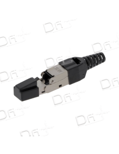 Connecteur RJ45 CAT6A FTP Sans Outil 150 Degré - C6AFSO150 - dfiplus