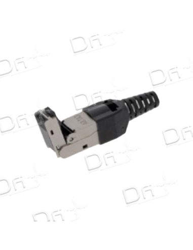Connecteur RJ45 CAT6A FTP Sans Outil 150 Degré - C6AFSO150 - dfiplus