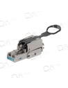 Connecteur RJ45 CAT6A FTP Sans Outil Extra Court - C6AFSOEC - dfiplus