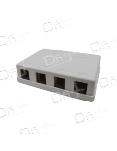 Boitier Keystone 4 ports vide - BMV4P - dfiplus