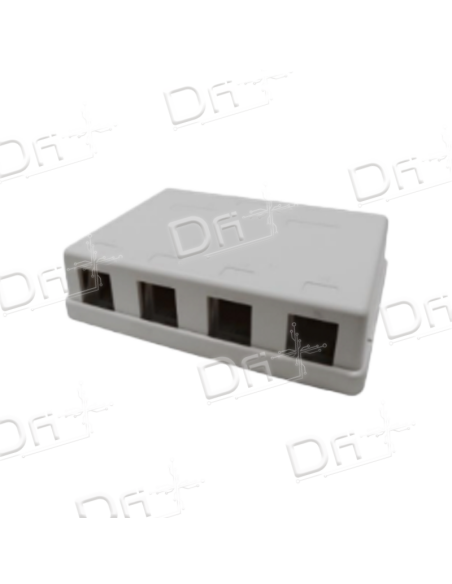 Boitier Keystone 4 ports vide - BMV4P - dfiplus