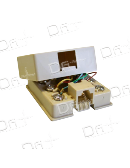Boitier mural RJ45 UTP - 8P8C - BMRJ45U - dfiplus