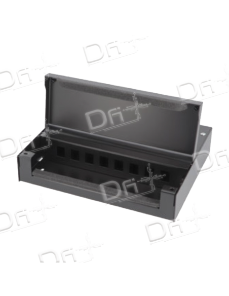 Boitier Consolidation RJ45 8 Emplacements - BCRJ458 - dfiplus Boitier Consolidation RJ45 8 Emplacements - BCRJ458 - dfiplus