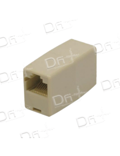 Coupleur en I RJ12 UTP 2F Monobloc Droit - CIURJ12 - dfiplus