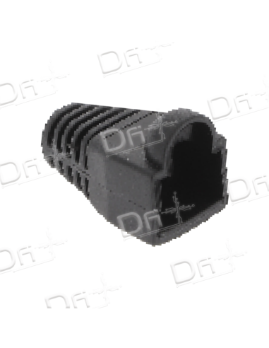 Manchon RJ45 Type Bulle Noir - MBRJ45N - dfiplus