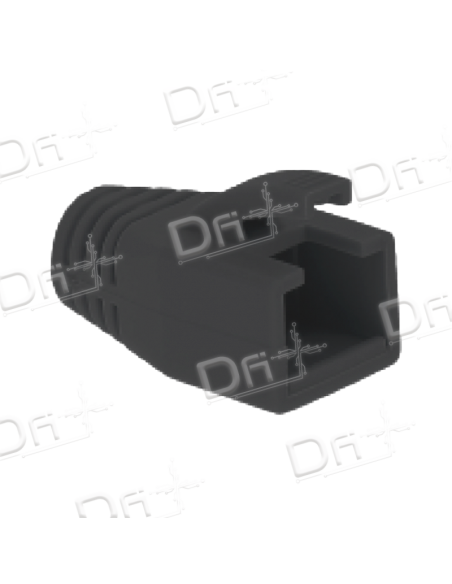 Manchon RJ45 Type Snagless Noir - MTSRJ45N - dfiplus