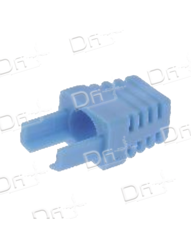 Manchon RJ45 Type Surmoulé Bleu - MSRJ45B - dfiplus