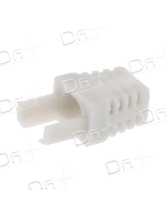 Manchon RJ45 Type Surmoulé Blanc - MSRJ45W - dfiplus