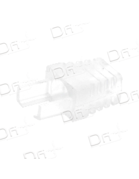 Manchon RJ45 Type Surmoulé Incolore - MSRJ45T - dfiplus