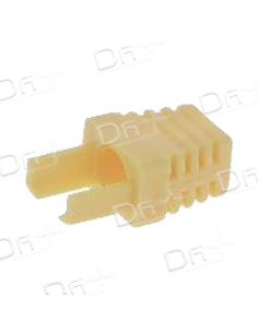Manchon RJ45 Type Surmoulé Jaune - MSRJ45Y - dfiplus