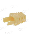 Manchon RJ45 Type Surmoulé Jaune - MSRJ45Y - dfiplus