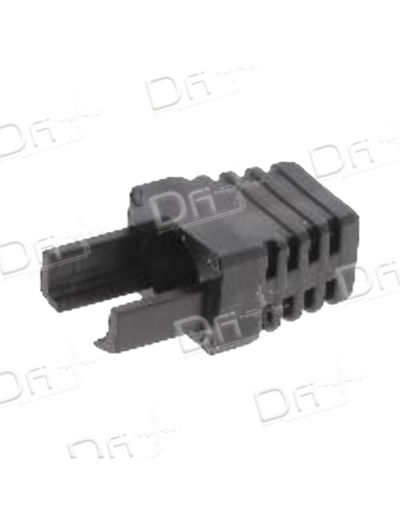 Manchon RJ45 Type Surmoulé Noir - MSRJ45N - dfiplus Manchon RJ45 Type Surmoulé Noir - MSRJ45N - dfiplus