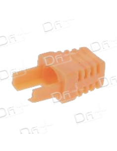 Manchon RJ45 Type Surmoulé Orange - MSRJ45O - dfiplus
