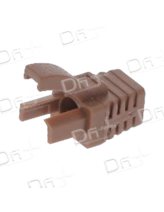 Manchon RJ45 Type Verrouillage Snagless Marron - MVRJ45M - dfiplus