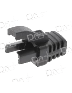 Manchon RJ45 Type Verrouillage Snagless Noir - MVRJ45N - dfiplus