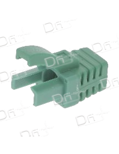 Manchon RJ45 Type Verrouillage Snagless Vert - MVRJ45V - dfiplus