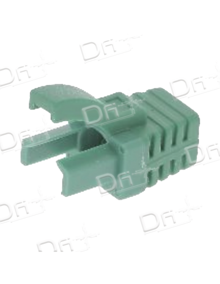 Manchon RJ45 Type Verrouillage Snagless Vert - MVRJ45V - dfiplus
