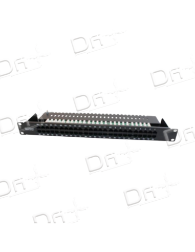Panneau de brassage 50 ports RJ45 Catégorie 3 - PB50RJC3 - dfiplus