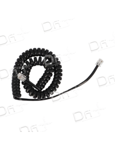 Cordon Combiné RJ9 3&15Cm Noir 1m - CC9315N1 - dfiplus