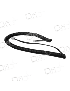 Cordon Combiné RJ9 3&30Cm Noir 1m - CC9330N1 - dfiplus