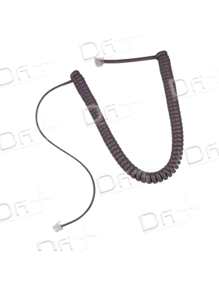 Cordon Combiné RJ9 3&30Cm Pourpre 1,5m - CC9330P15 - dfiplus Cordon Combiné RJ9 3&30Cm Pourpre 1,5m - CC9330P15 - dfiplus