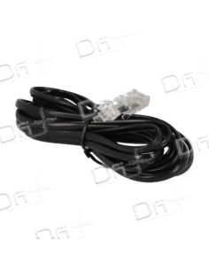 Cordon de ligne RJ11 - RJ45 50Cm Noir - CL1145N05 - dfiplus