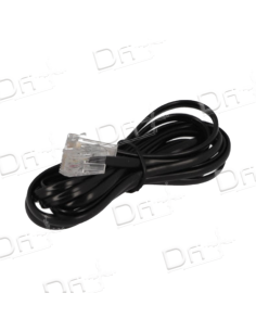 Cordon de ligne RJ45 - RJ45 3m Noir - CL4545N3 - dfiplus