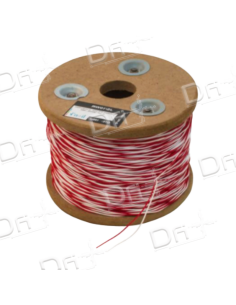 Jarretière L820 5-10 2 Conducteurs Blanc - Rouge 100m - dfiplus
