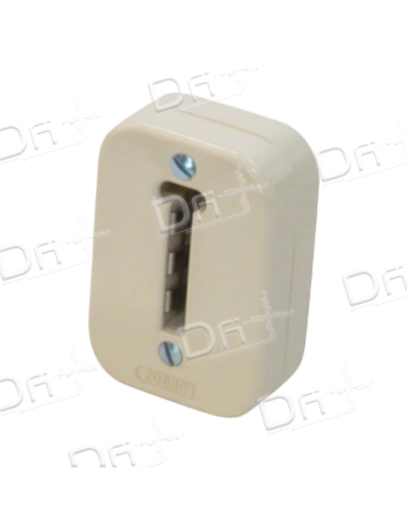 Fiche femelle prolongateur 6 plots en T