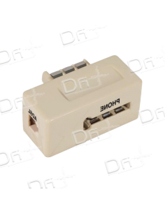 Filtre ADSL Gigogne RJ11 en T - FADSLGT - dfiplus