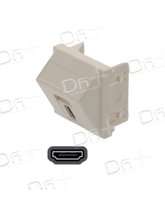 Face avant 45x45 HDMI Femelle - Femelle - F45HDM - dfiplus