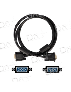 Cordon SVGA HD15 Mâle - Mâle Noir 3m - CSVGA15 - dfiplus