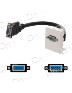 Face avant 45x45 SVGA 20cm Femelle - Femelle - F45SVGA - dfiplus