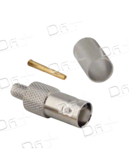 Connecteur BNC Femelle RG59 - CBNCFRG59 - dfiplus