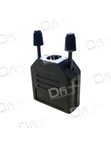 Capot SUB-D 15 Points Plastique - CAPSUBD15P - dfiplus