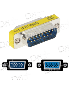 Changeur de genre DB15 Mâle - Femelle - DB15MF - dfiplus