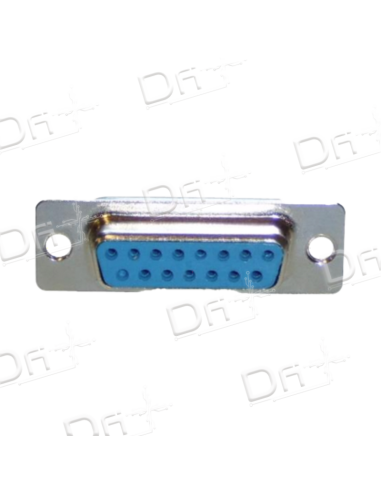 Connecteur SUB-D 15 Broches Femelle - SUBD15F - dfiplus