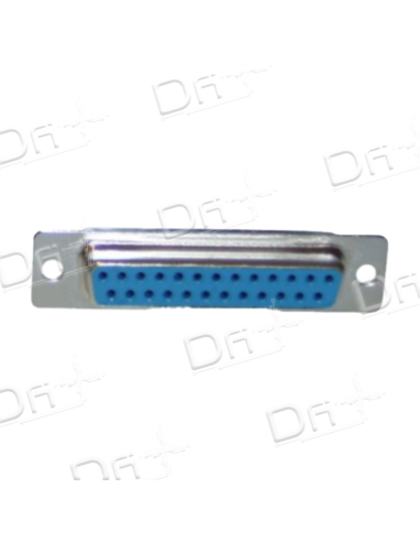 Connecteur SUB-D 25 Broches Femelle - SUBD25F - dfiplus
