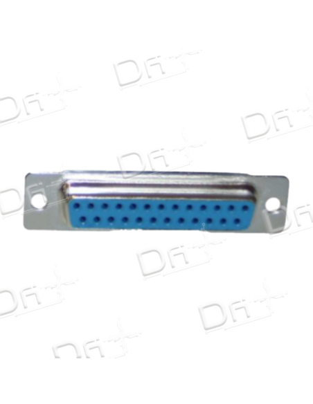 Connecteur SUB-D 25 Broches Femelle - SUBD25F - dfiplus