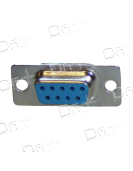 Connecteur SUB-D 9 Broches Femelle - SUBD9F - dfiplus Connecteur SUB-D 9 Broches Femelle - SUBD9F - dfiplus