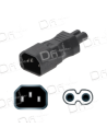 Adaptateur C14 - C7 Noir - AC14C7N - dfiplus
