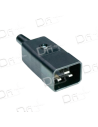 Connecteur IEC C20 Mâle Droit - IECC20 - dfiplus