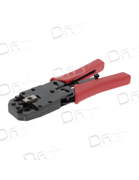 Pince à sertir RJ45-RJ12-RJ11-RJ9 - PSRJ100 - dfiplus
